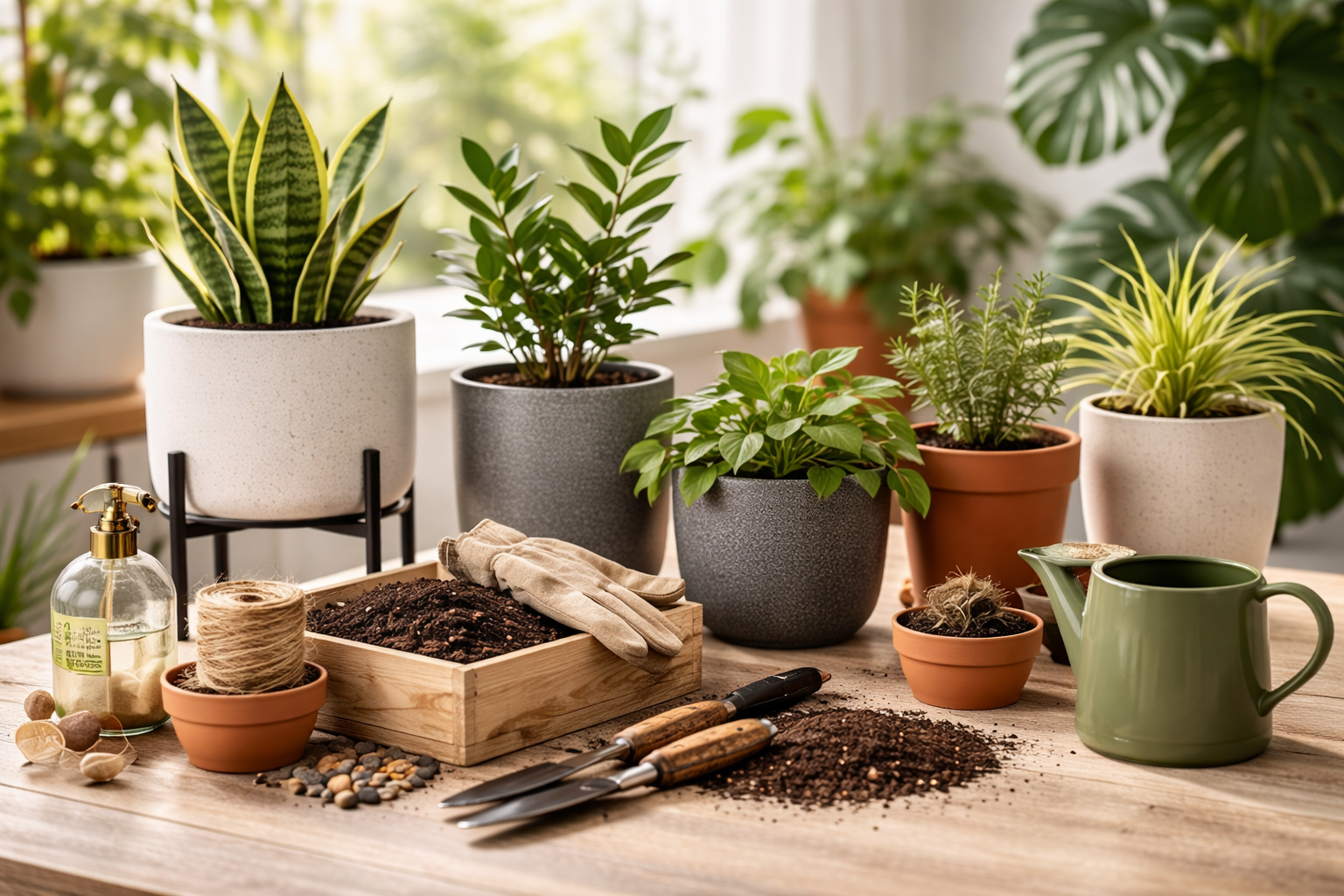 Indoor and outdoor Plants, Pots and Gardening Supplies